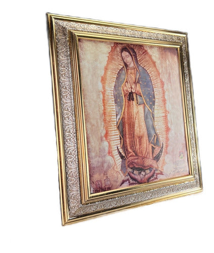 Cuadro Virgen De Guadalupe 66cm X 56cm