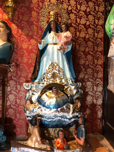 Figura Virgen De La Caridad Del Cobre 130cm