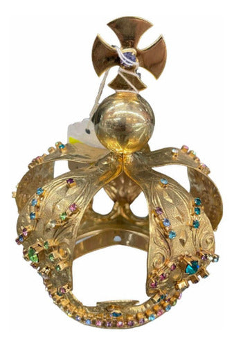 Corona Imperial Calada Baño De Oro #7