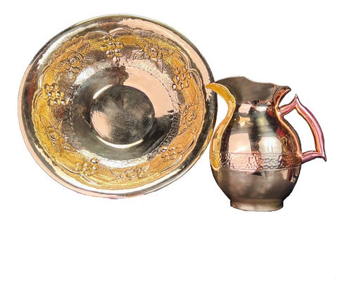 Lavatorio Liturgico Laton  Aguamanil 21 X 42cm