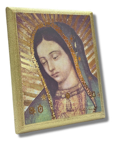 Cuadros De Virgen De Guadalupe Medio Busto 15cm 5 Piezas