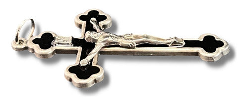 Medalla Italiana Cristo De Trébol 5.6cm