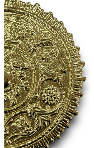 Aureola Barroca De Latón Para Imagenes Religiosas 15.5cm