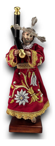 Jesùs De Nazaret O Nazareno Para Vestir Talla En Madera 38cm