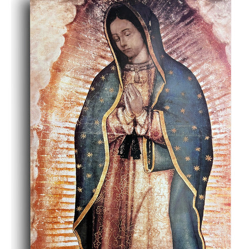 Cuadro Tamaño Natural 2mt Virgen De Guadalupe Certificada
