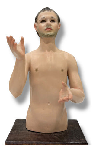 Set De Ánimas Del Purgatorio 19cm Tallas En Madera