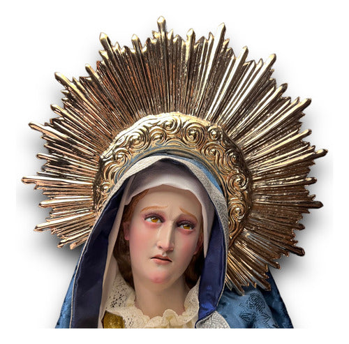 Virgen De Los Dolores Imagen Para Vestir Con Accesorios 68cm