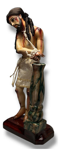 Señor De La Columna Jesús 53cm