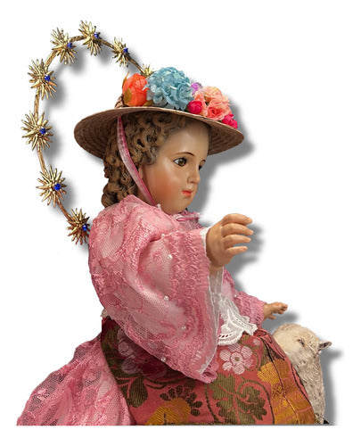 Divina Infantinta Pastora O María Niña 52cm