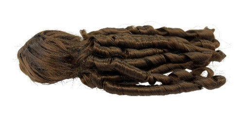 Cabellera Sintética Para Imágenes Religiosas 50cm