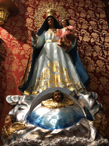 Figura Virgen De La Caridad Del Cobre 130cm