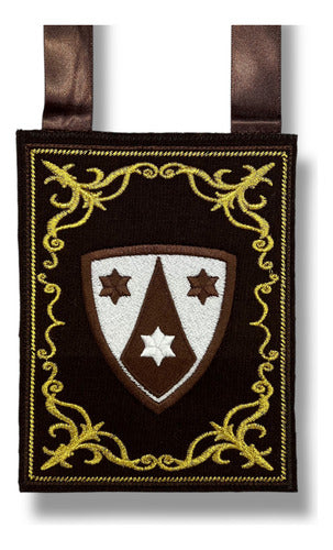 Escapulario Virgen Del Carmen Mediano 8.5cm X 11cm