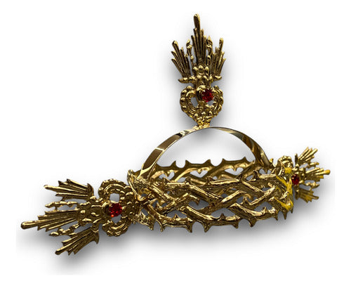 Corona De Espinas Fina  #8 Baño De Oro