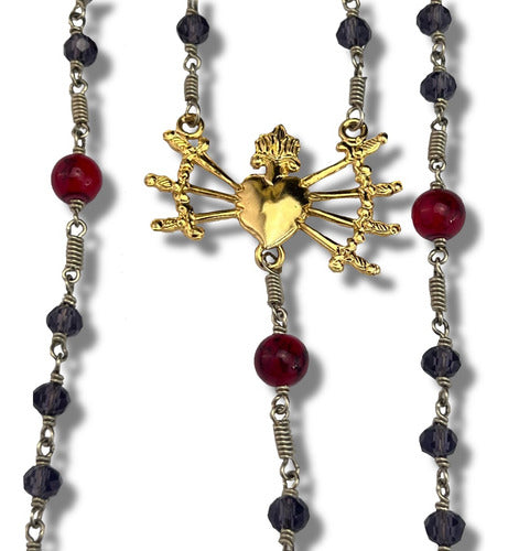 Rosario Engarce Eterno Virgen De Los Dolores 58cm