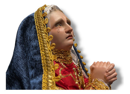 Virgen De Los Dolores Para Vestir Talla En Madera 50cm