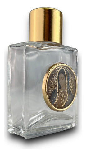 Botella Para Agua Bendita Virgen De Guadalupe 7.5cm
