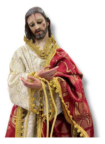 Jesús De Nazaret O Nazareno De Vestir Y Articulado 46cm