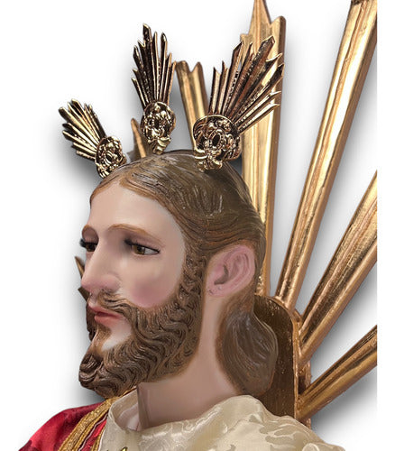 Sagrado Corazón De Jesús  119cm Imagen Para Vestir