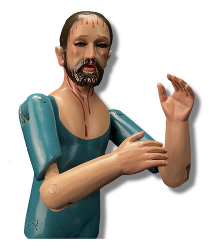 Jesús De Nazareno Articulado En Madera  Para Vestir 31cm