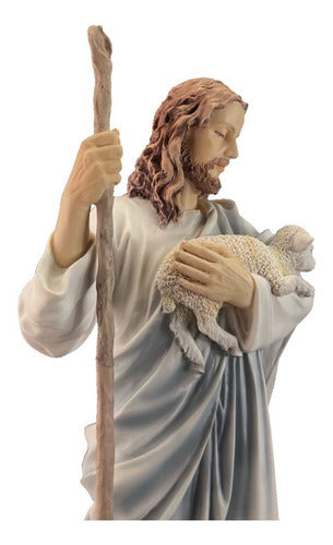 Jesús El Buen Pastor Figura  28cm