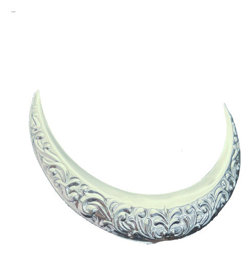 Luna De Latón 16cm Accesorios Imagenes Religiosas