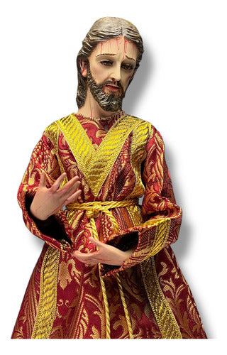 Jesús De Nazaret O Nazareno De Vestir Y Articulado 42cm