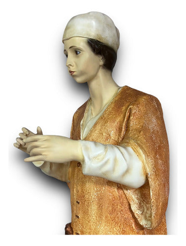 Pastor Flautista Para Nacimiento De 80cm