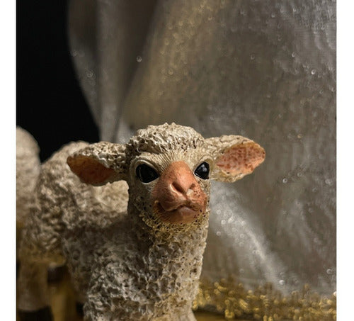 Jesús El Buen Pastor Para Vestir 38 Cm Con Accesorios