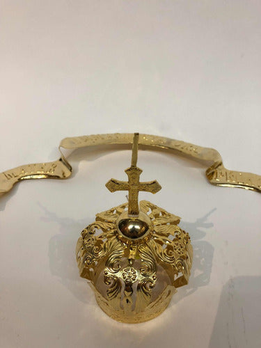Corona Para Virgen De San Juan Baño De Oro