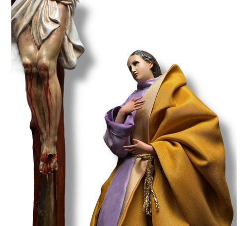 Calvario Para Vestir Articulado Y Desmontable 88cm