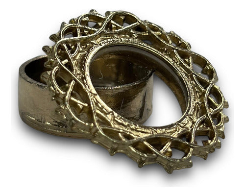 Teca O Relicario Corona De Espinas (porta Reliquia Santos)