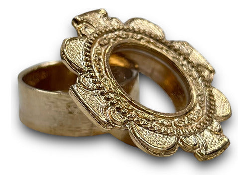 Teca O Relicario De Cruz Con Trébol (porta Reliquia Santos)