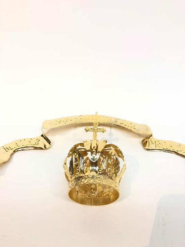 Corona Para Virgen De San Juan Baño De Oro