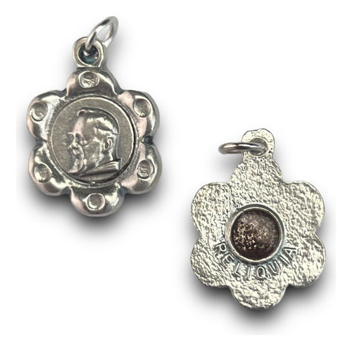 Lote 10 Medallas Italianas Padre Pío