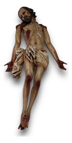 Cristo Crucificado De Base Desmontable 81cm