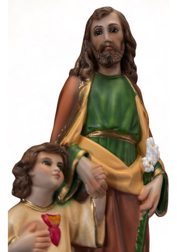 San José Con Niño Jesús En Brazos 45cm