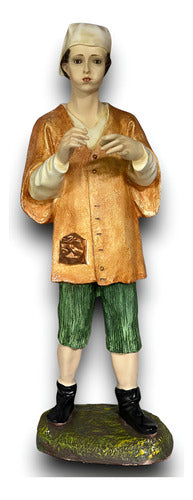 Pastor Flautista Para Nacimiento De 80cm