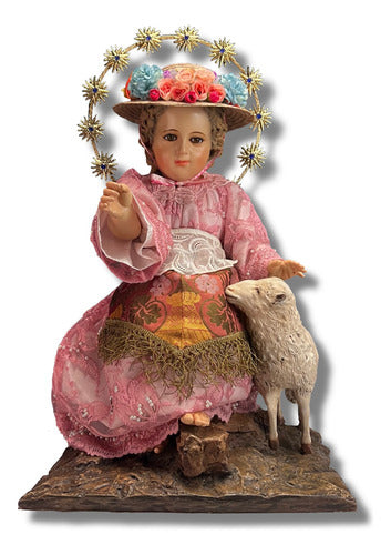 Divina Infantinta Pastora O María Niña 52cm