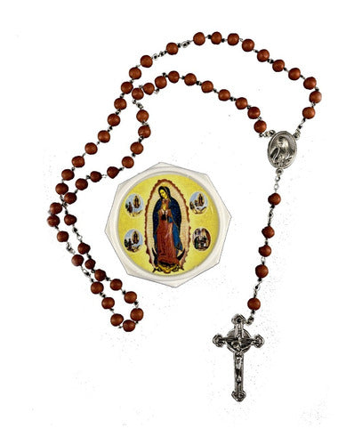 Rosario Pétalo De Rosas Virgen De Guadalupe