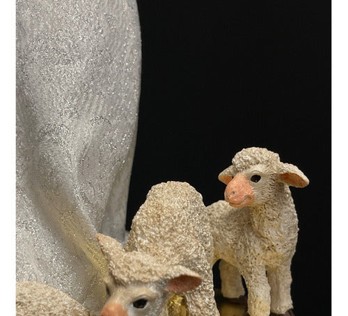 Jesús El Buen Pastor Para Vestir 38 Cm Con Accesorios