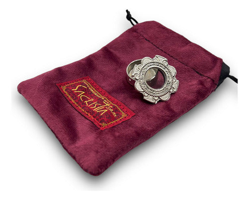 Teca O Relicario De Cruz Con Trébol (porta Reliquia Santos)