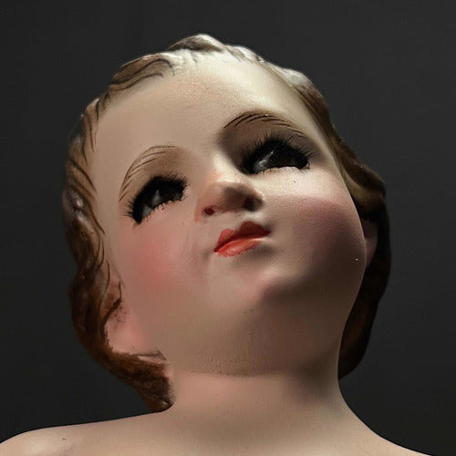 Niño Jesús De Pie 38cm Con Base Desmontable