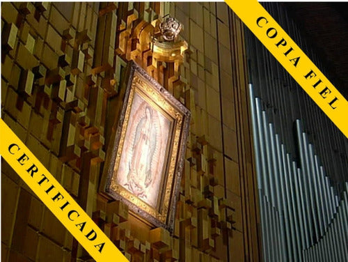 Litografia Original  Virgen De Guadalupe 66cm