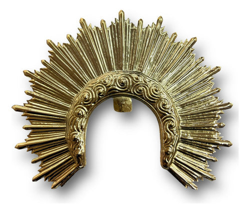 Resplandor #7  Baño De Oro Virgen De Los Dolores