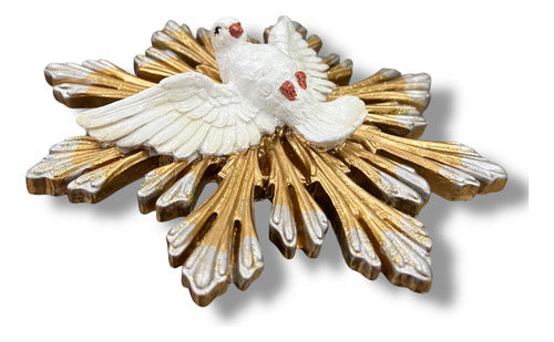 Espíritu Santo Con Resplandor Para Colgar 17cm