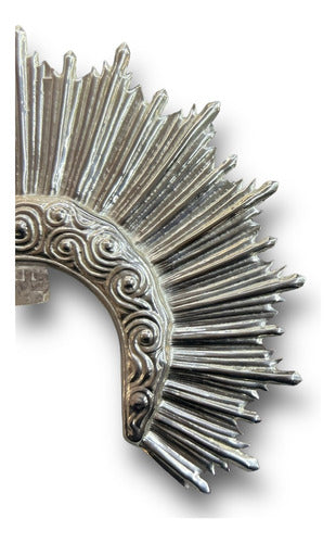 Resplandor #7  Niquelado Virgen De Los Dolores