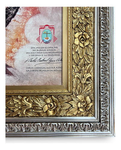 Cuadro Tamaño Natural 2mt Virgen De Guadalupe Certificada