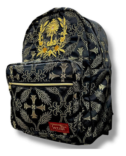 Mochila Sacristía Bordada Eucaristia