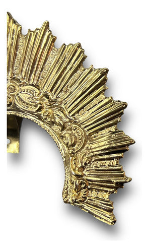 Resplandor De La Virgen Dolores #4 Chapa De Oro