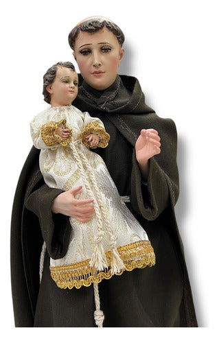 Figura San Antonio De Padua 40cm Para Vestir